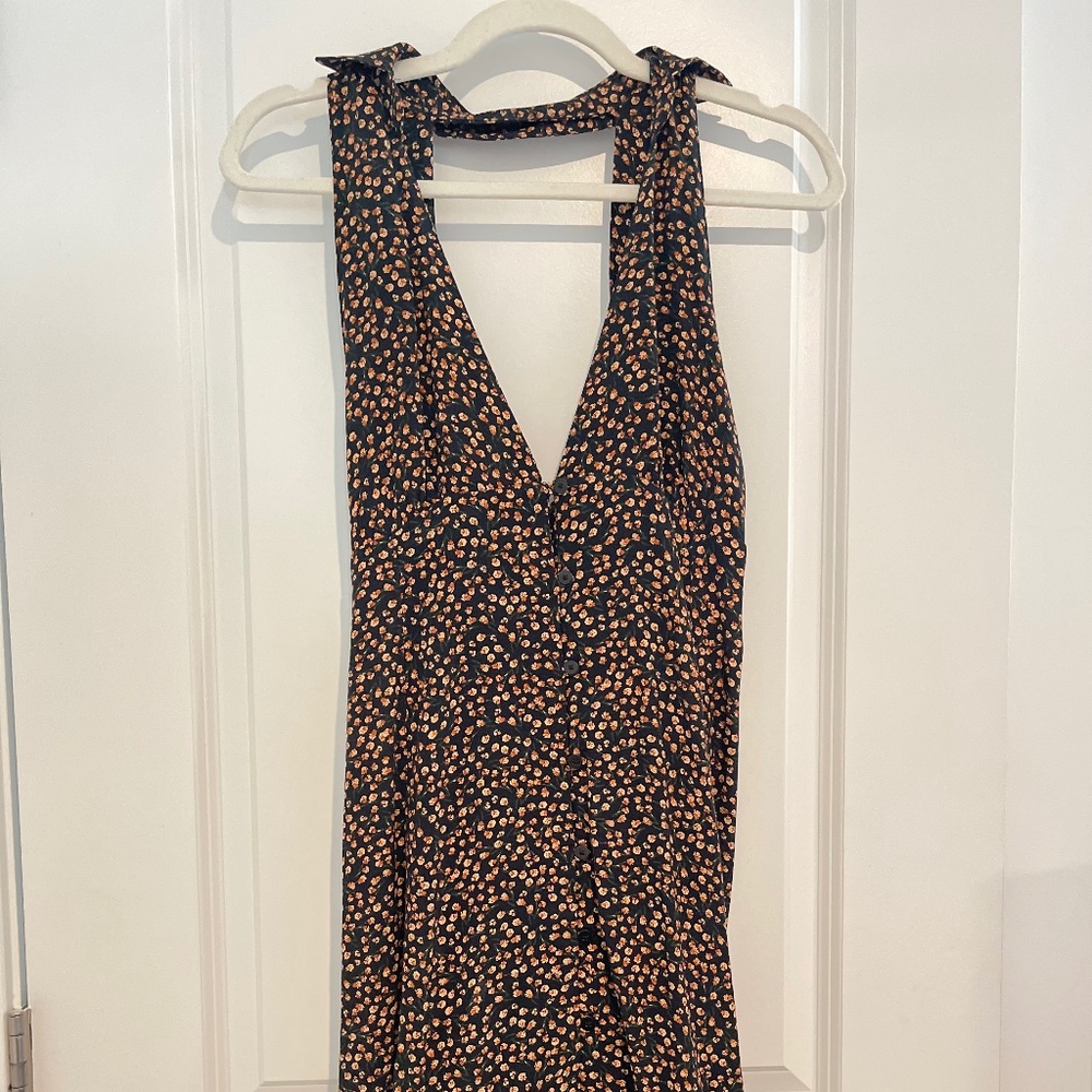 Free People Floral Summer Mini Dress